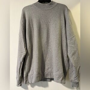 Reformation Jean gray oversized sweater